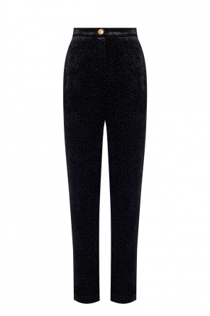 Glitter-printed trousers, zdjęcie 1 Glitter-printed trousers od Balmain